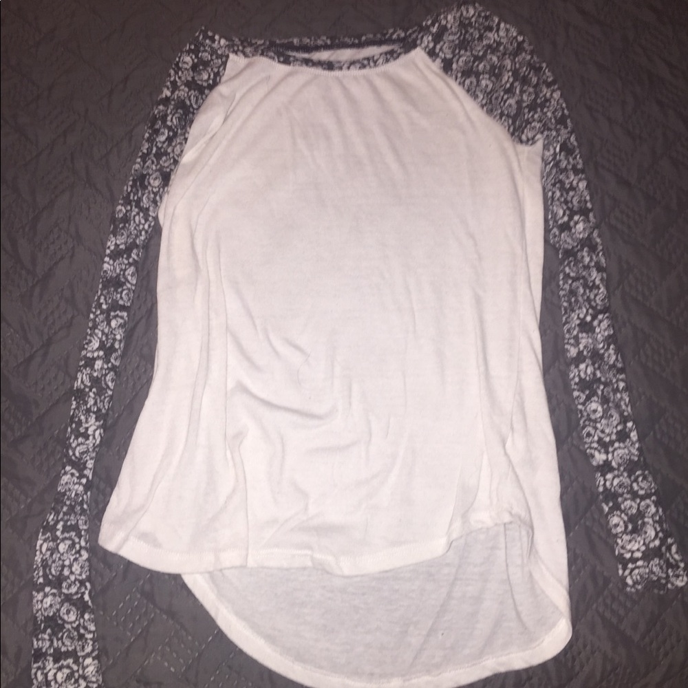 Floral long sleeve shirt